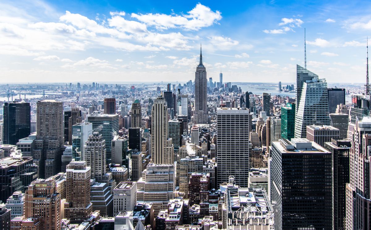 Empire State Building skyline, United States